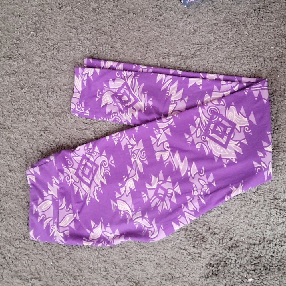 Lularoe leggings, os, purple